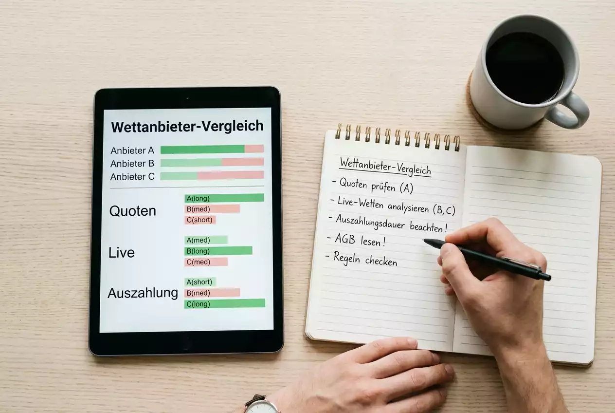 Cricket Wettanbieter Vergleich auf mobilem Gerät
